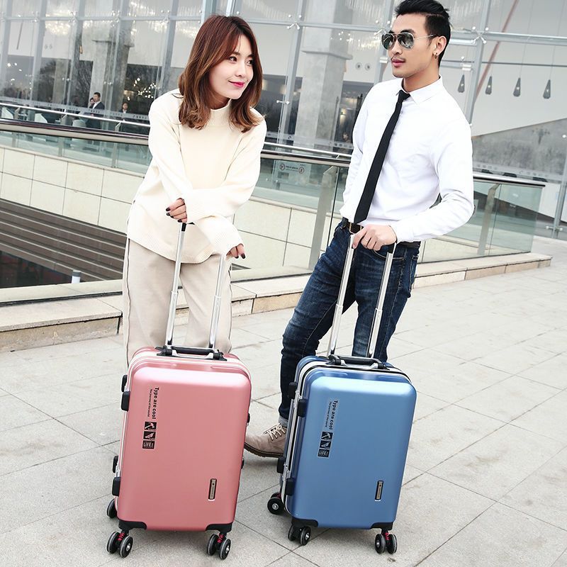Aluminum Frame Trolley Suitcase with Universal Wheels