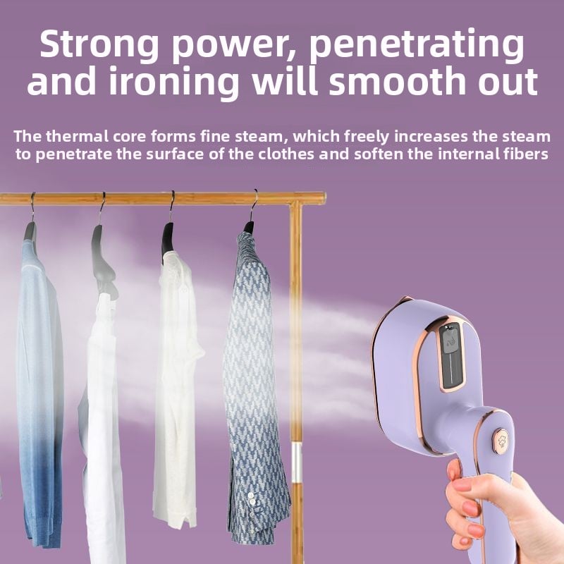 Handheld hanging ironing machine wet and dry rotating electric iron steam brush ironing machine portable ironing machine