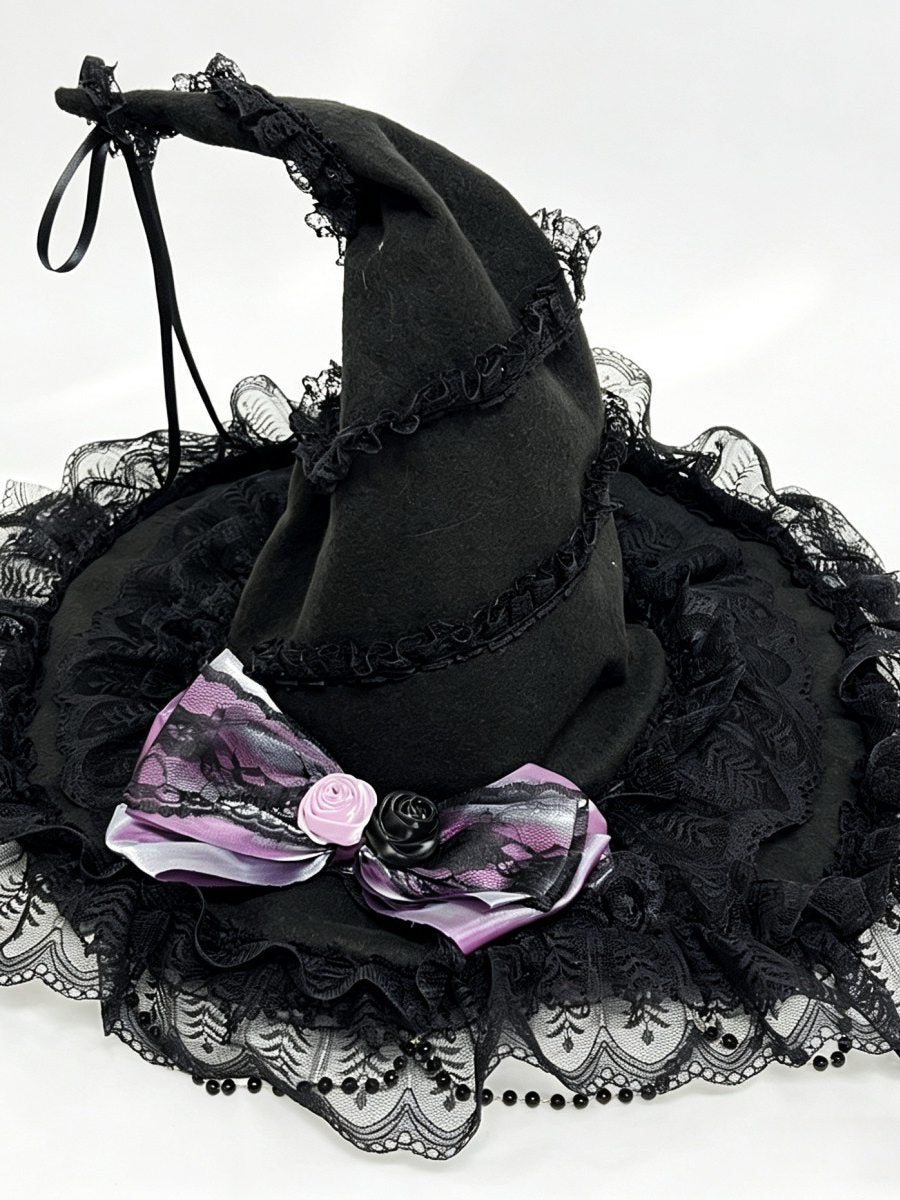 Lolita Witch Hat with Bow