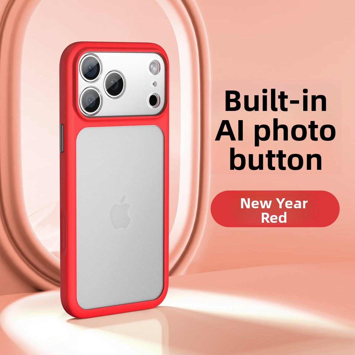 2.5mm Thick Matte Magnetic 360 Rotating Stand Phone Case for iPhone 17 18 Series