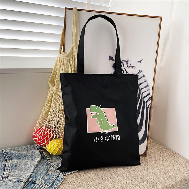 Canvas bag - Ins canvas crossbody handbag for women