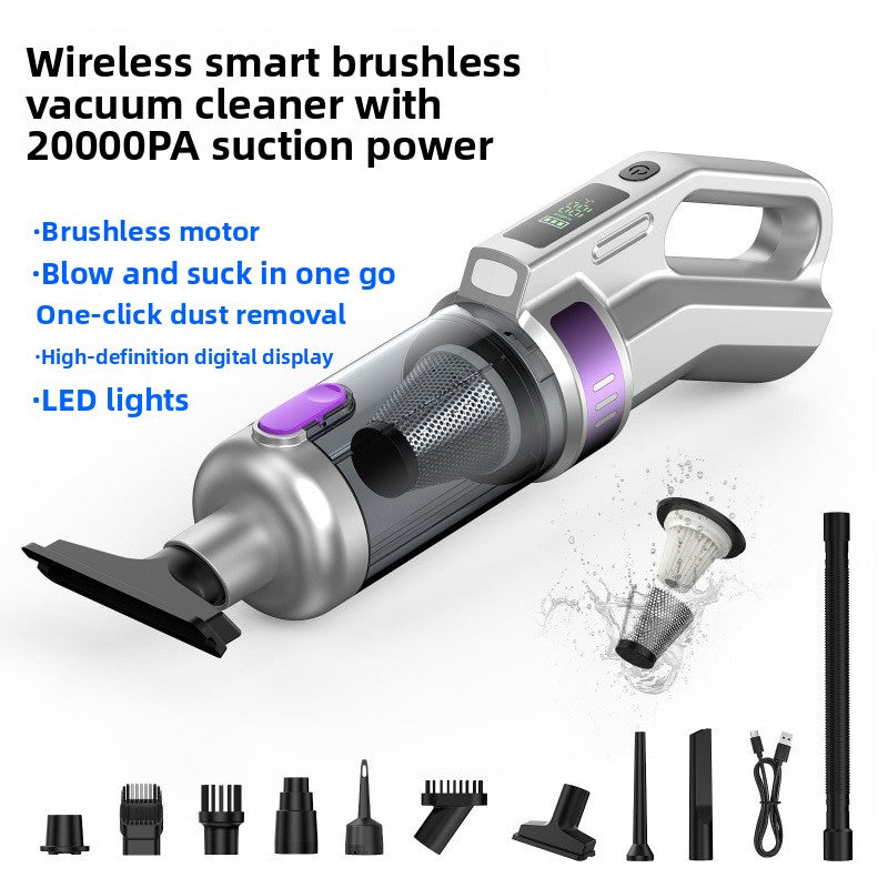 Handheld Cordless Vacuum Cleaner for Car and Home