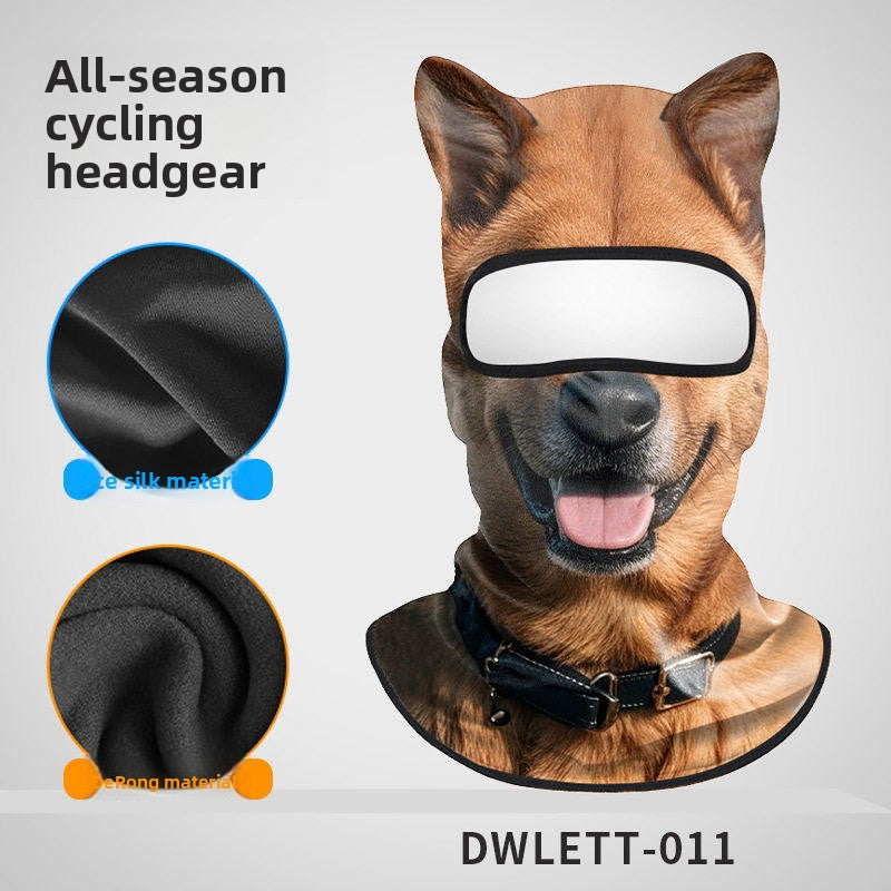 3D Animal Print Full Face Balaclava