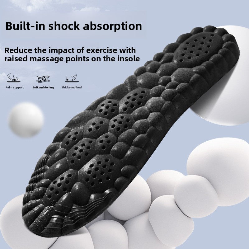 Graphene Sports Insoles with 4D Massage and Antibacterial Properties
