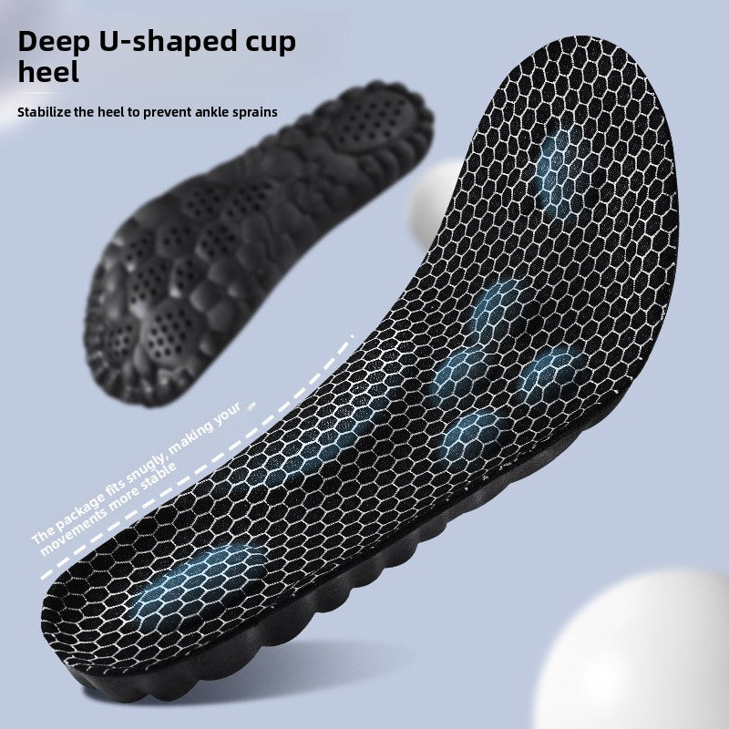 Graphene Sports Insoles with 4D Massage and Antibacterial Properties