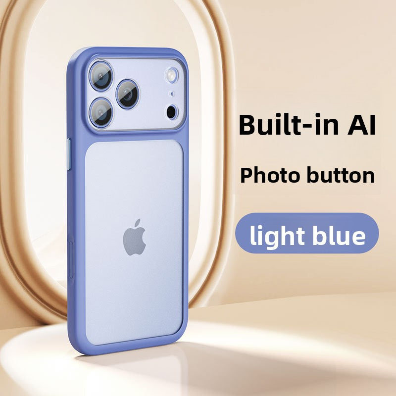2.5mm Thick Matte Magnetic 360 Rotating Stand Phone Case for iPhone 17 18 Series