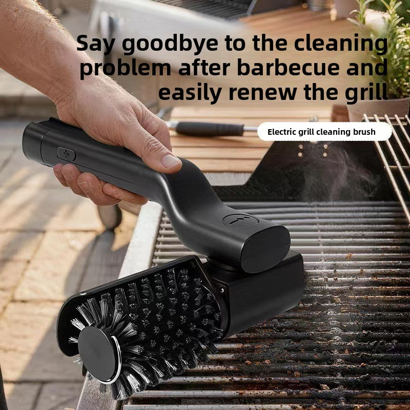 Electric Barbecue Cleaning Brush with Rotating Head