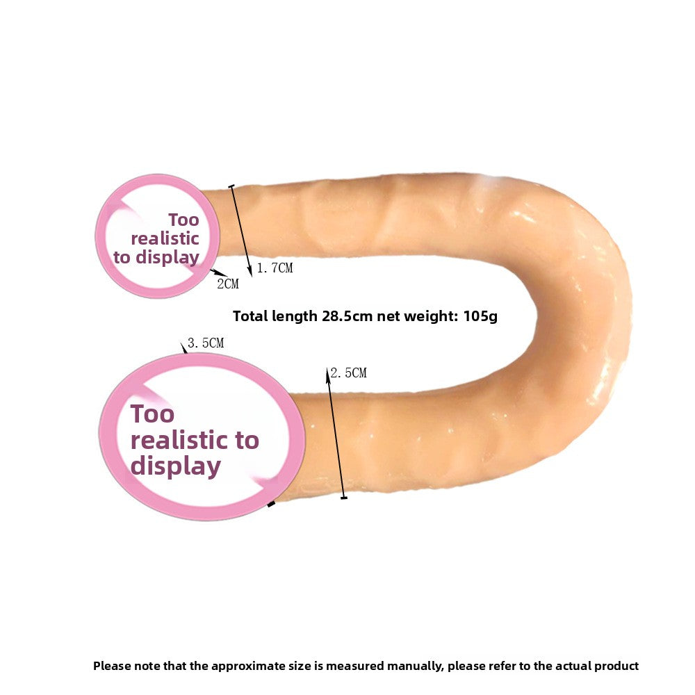 Double Headed Crystal Phallus Sex Toy