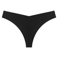 Seamless Womens Thong with Cotton Gusset
