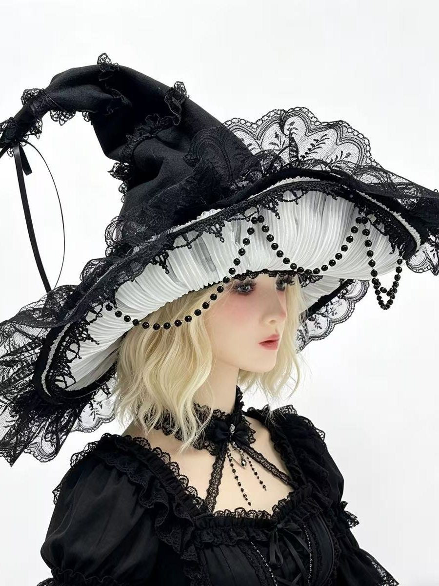 Lolita Witch Hat with Bow