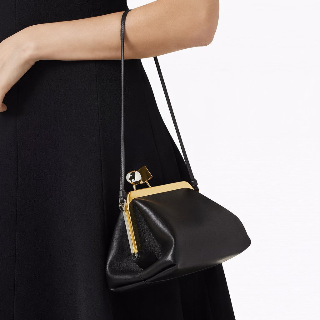 Retro Clip-On Handbag for Women
