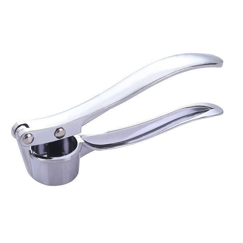 Manual Zinc Alloy Garlic Press Multifunctional Kitchen Tool