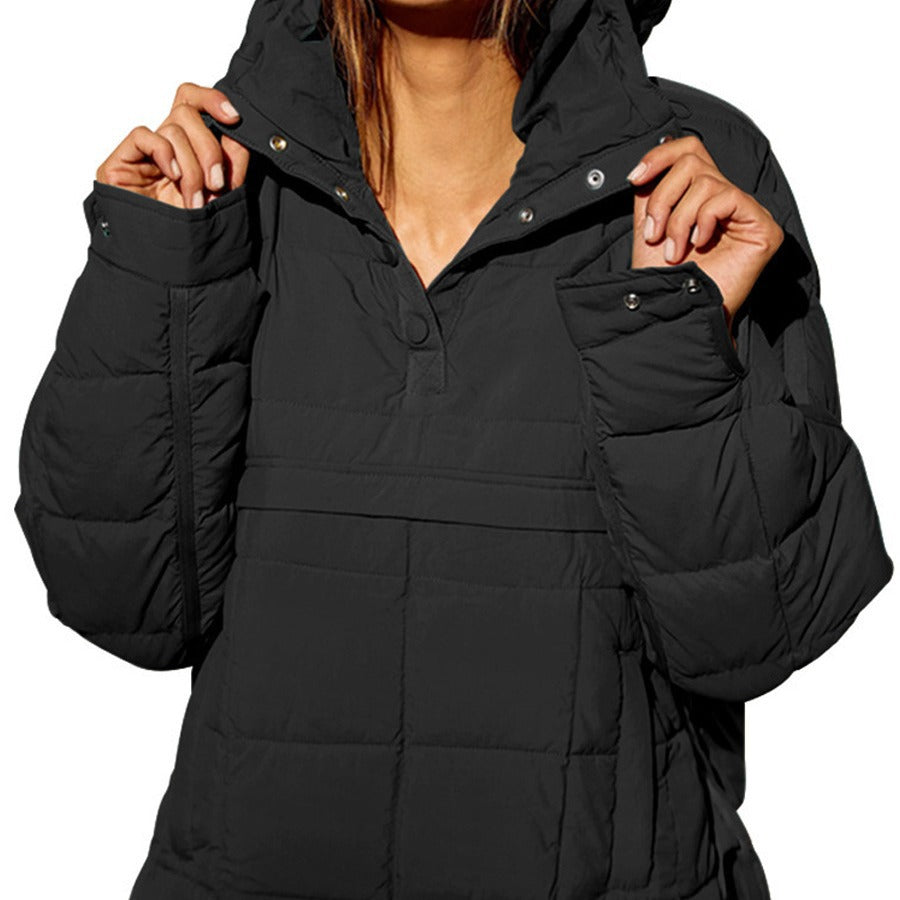 Womens Zipper Hooded Cardigan