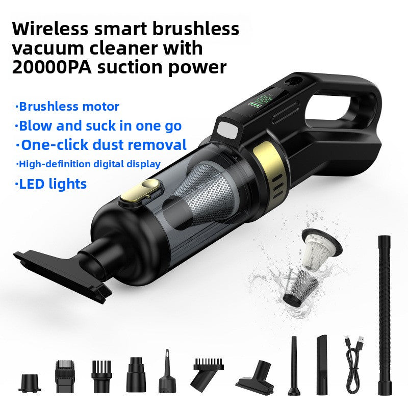 Handheld Cordless Vacuum Cleaner for Car and Home