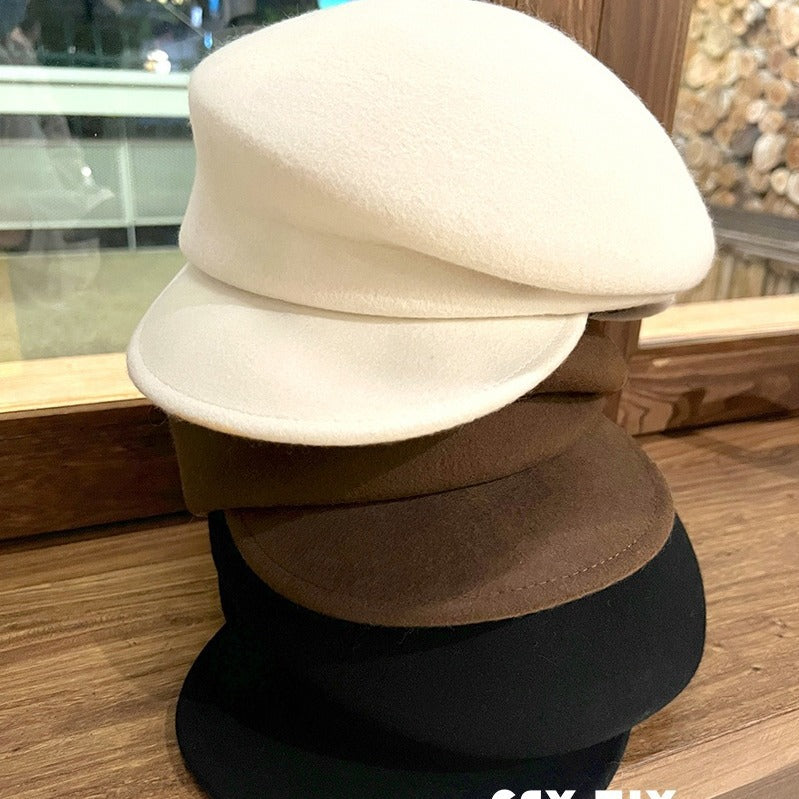 Australian Wool Beret Newsboy Hat