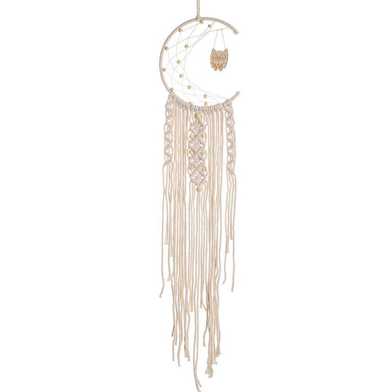 Woven tapestry dreamcatcher
