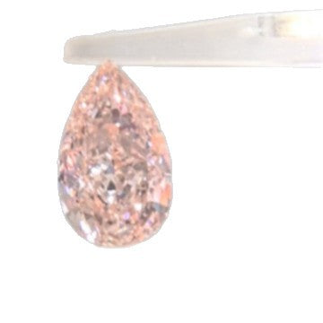 Pear-Shaped Pink Lab Grown Diamond