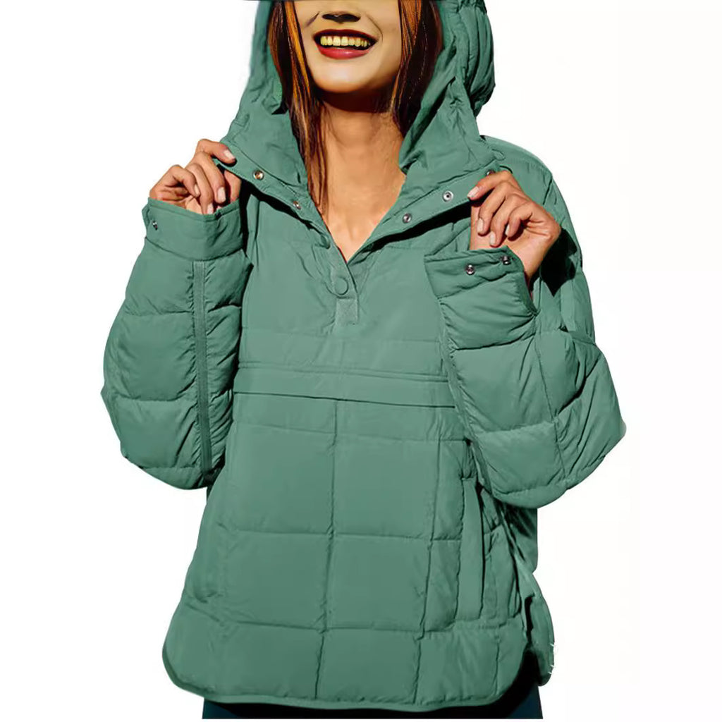 Womens Zipper Hooded Cardigan