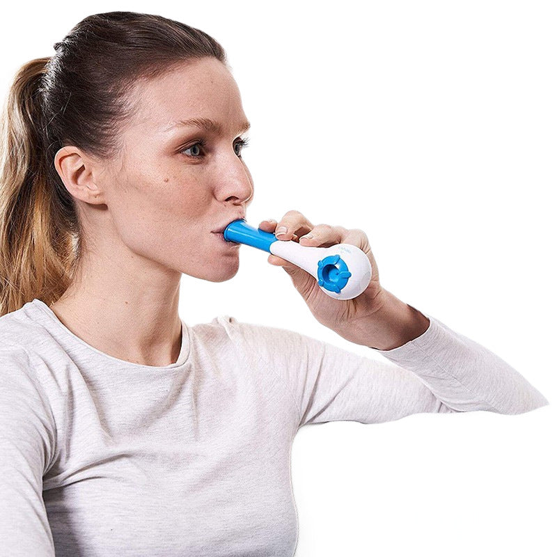 Portable respiratory trainer