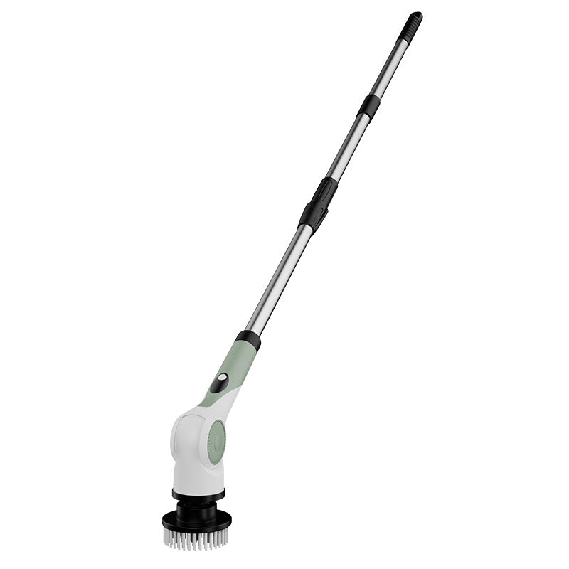 Electric cleaning brush automatic rotating gap brush telescopic rod multifunctional