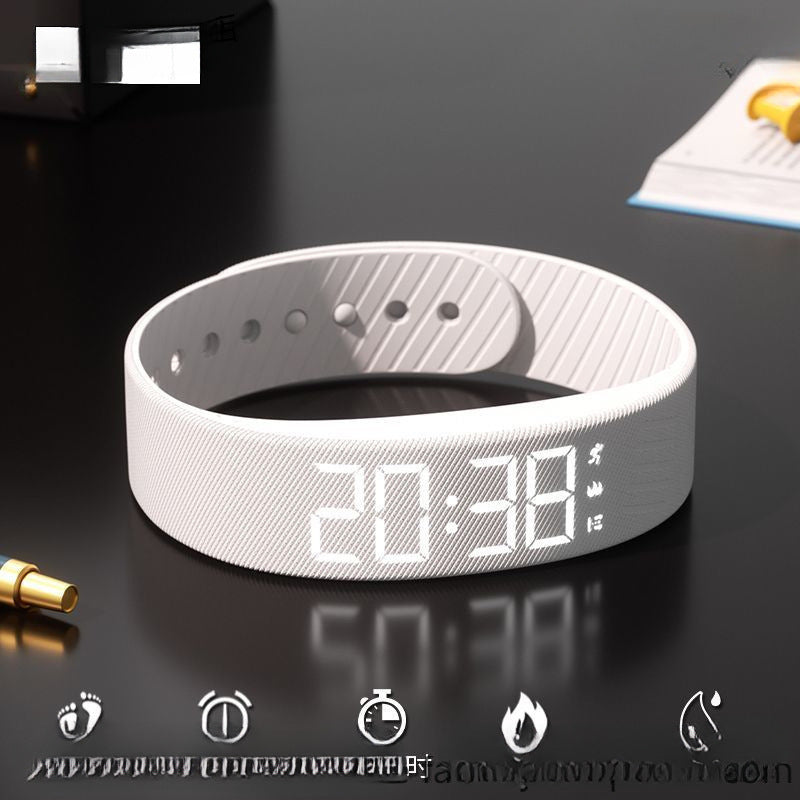 Children Digital Watch Alarm Clock Multifunctional Silicone Strap