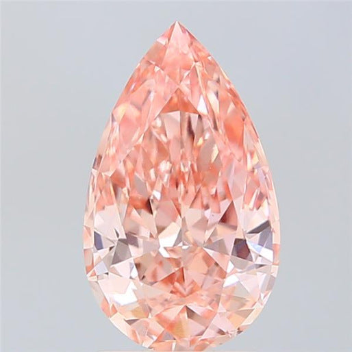 Pear-Shaped Pink Lab Grown Diamond
