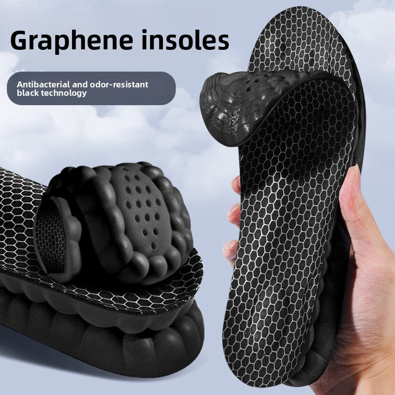 Graphene Sports Insoles with 4D Massage and Antibacterial Properties