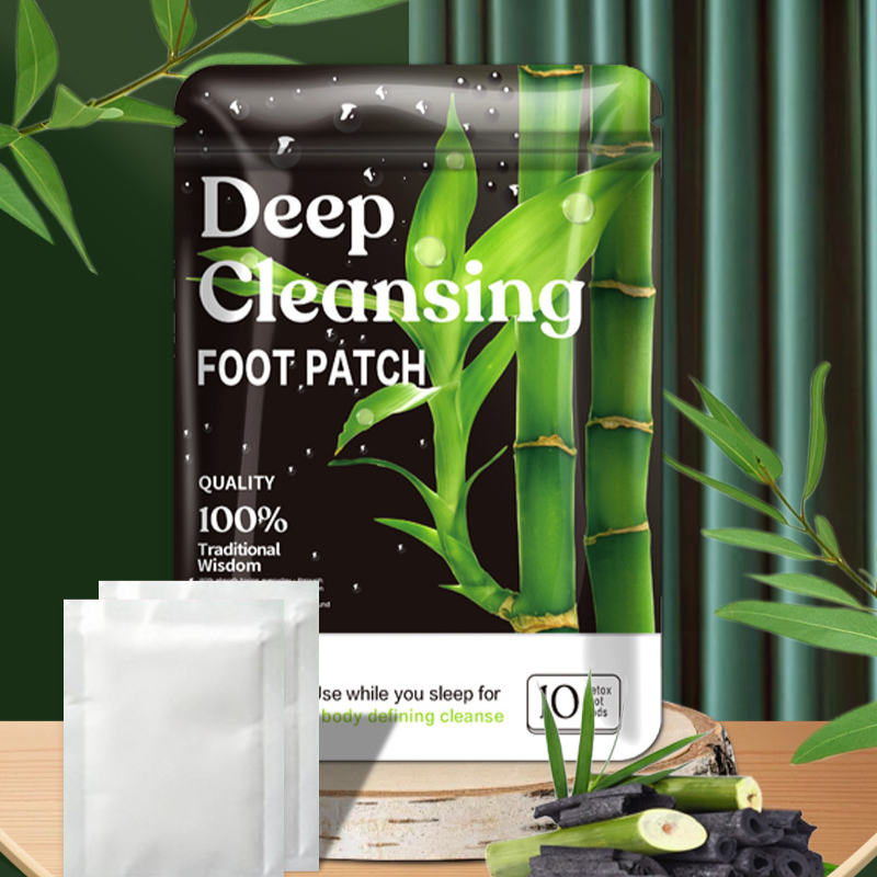 Bamboo foot stick ginger Salt Wormwood