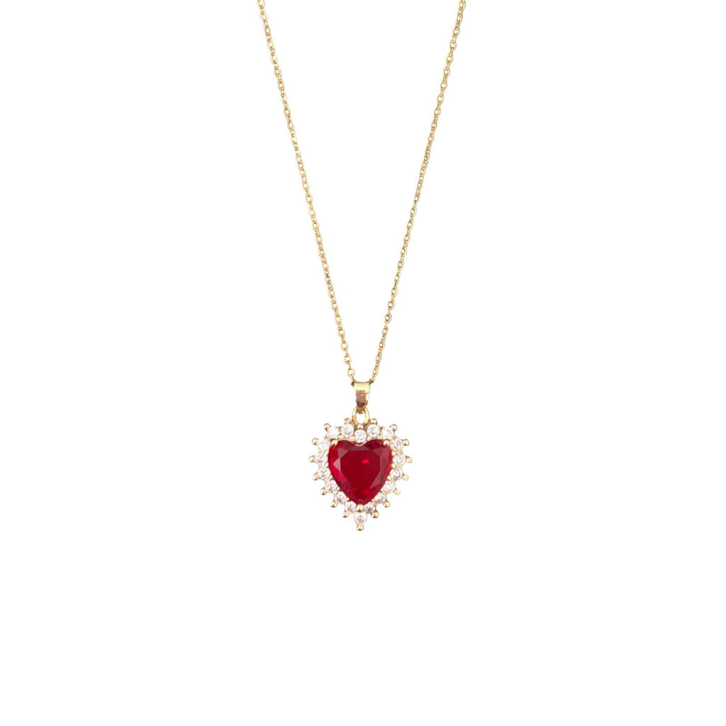 Titanium steel necklace pendant set with elegant design