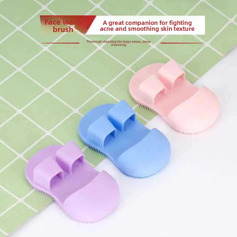 Mini Finger Silicone Face Cleansing Brush