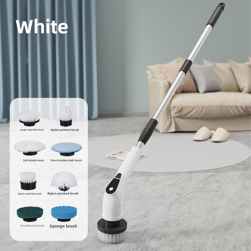 Multifunctional Electric Cleaning Brush with Rotating Brush Heads