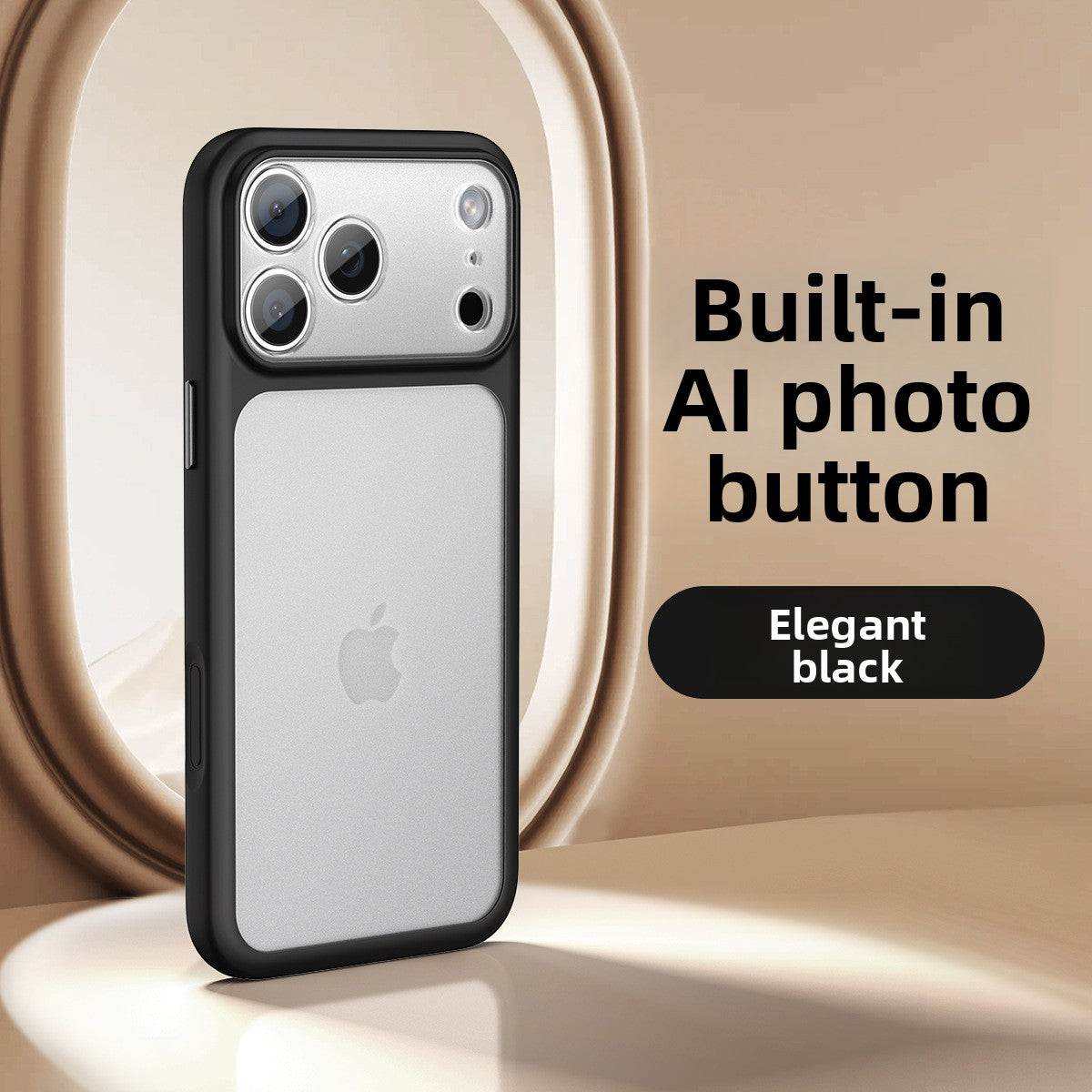 2.5mm Thick Matte Magnetic 360 Rotating Stand Phone Case for iPhone 17 18 Series