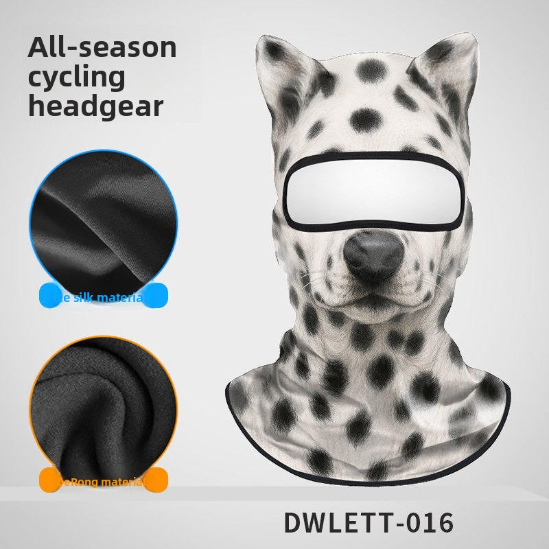 3D Animal Print Full Face Balaclava