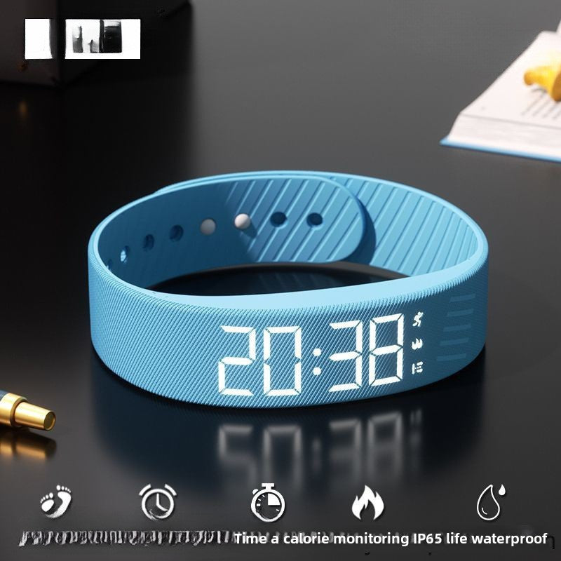 Children Digital Watch Alarm Clock Multifunctional Silicone Strap