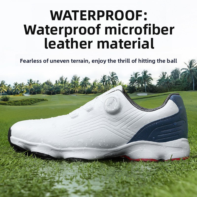 Men's golf casual sports button-up shoes
