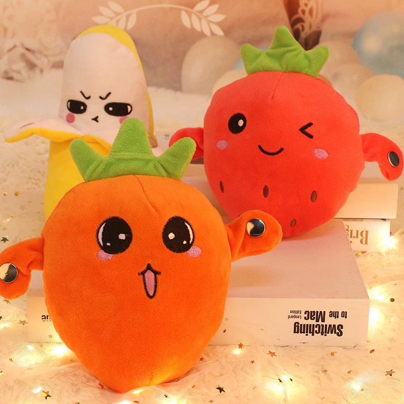 Interactive Fruit Sensor Music Plush Toy