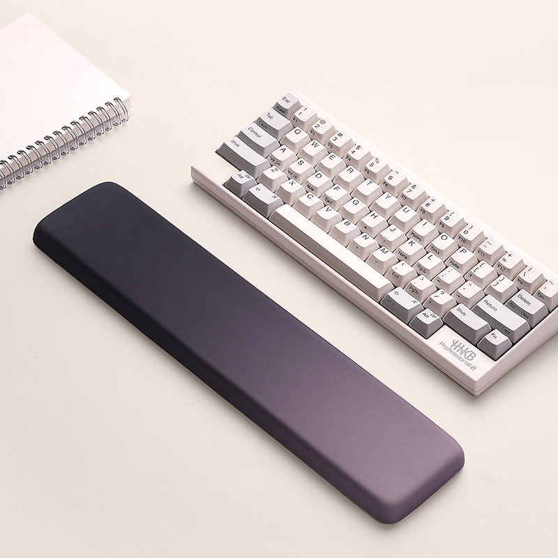 Ergonomic Silicone Wrist Rest Pad with Memory Foam