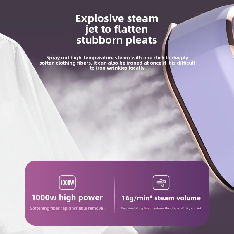 Handheld hanging ironing machine wet and dry rotating electric iron steam brush ironing machine portable ironing machine