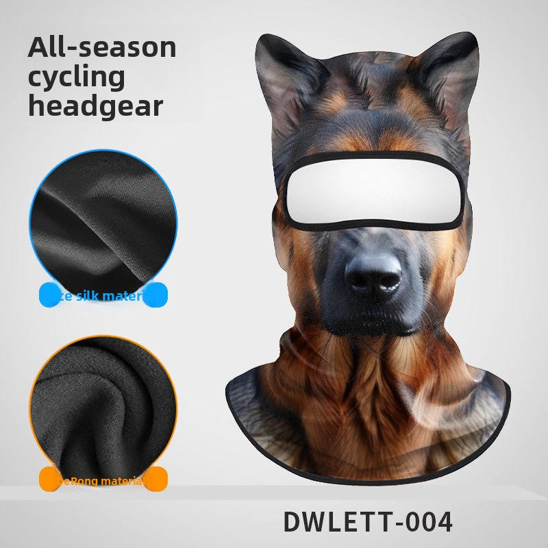 3D Animal Print Full Face Balaclava