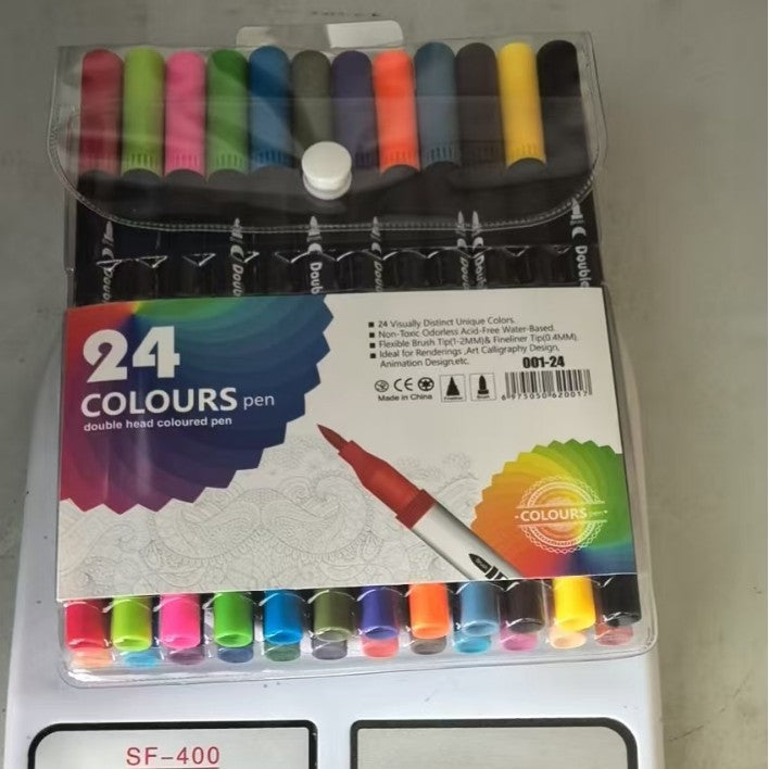 24-Color Washable Watercolor