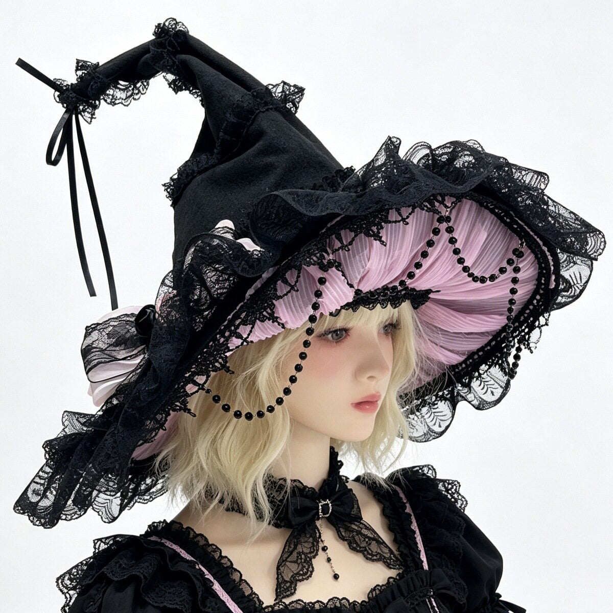 Lolita Witch Hat with Bow