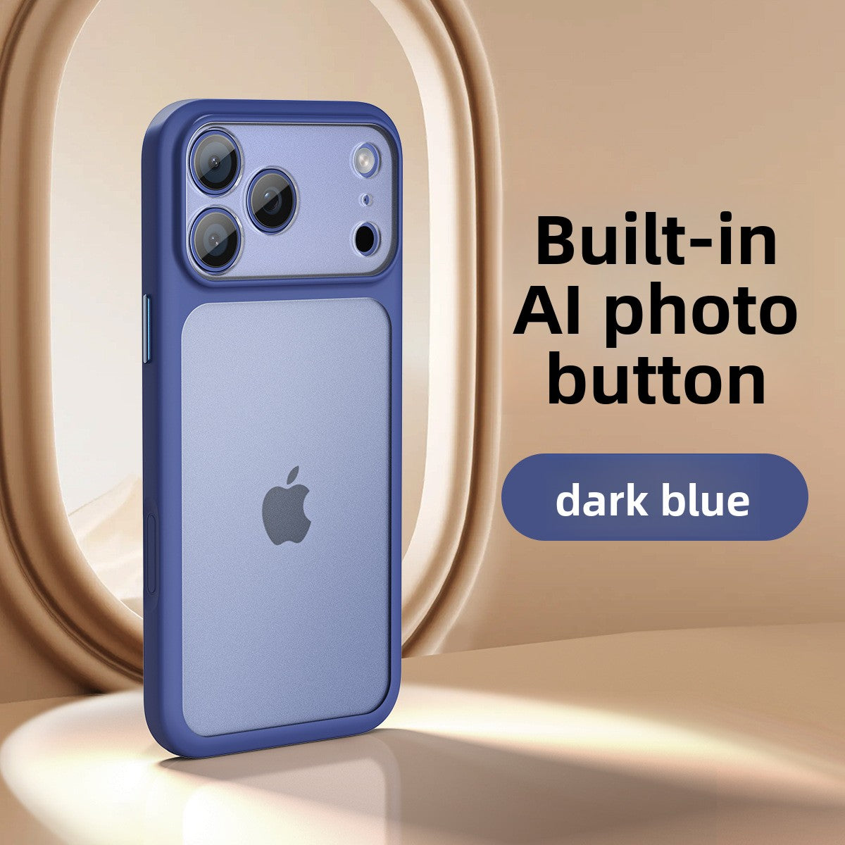 2.5mm Thick Matte Magnetic 360 Rotating Stand Phone Case for iPhone 17 18 Series