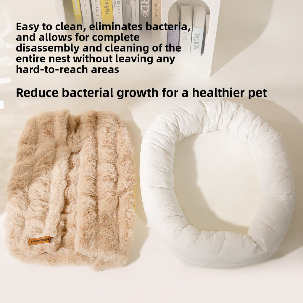 Kennel washable winter warm security dog bed for small and medium-sized dogs
