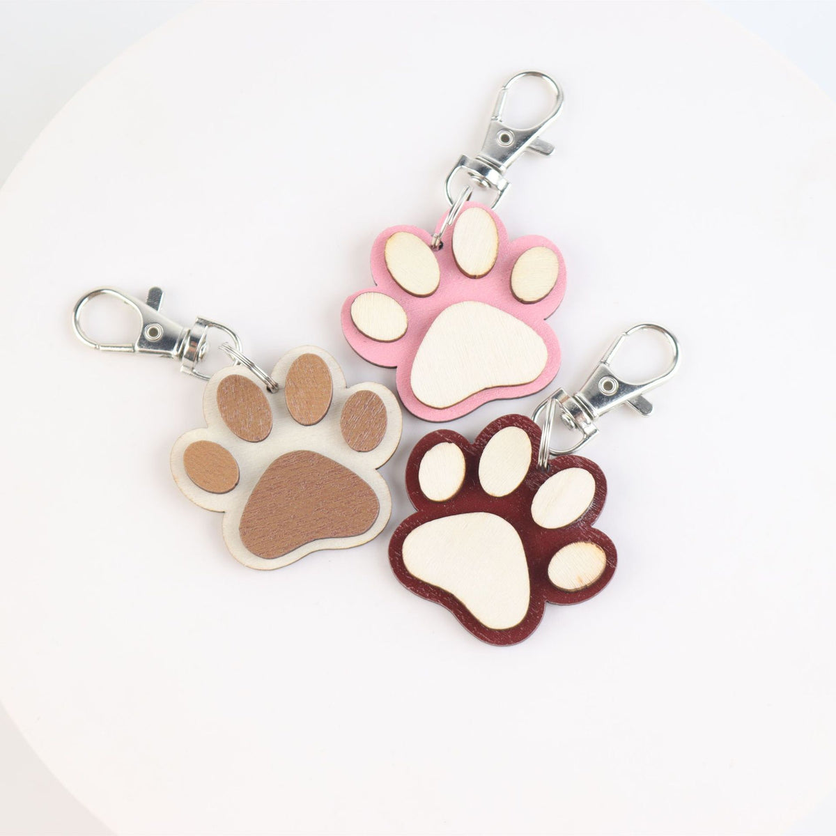 Mini Bear Paw Keychain Bag Pendant