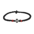 Handmade rope knot prayer bracelet