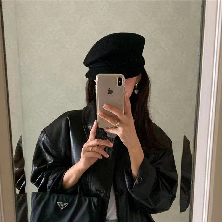 Australian Wool Beret Newsboy Hat
