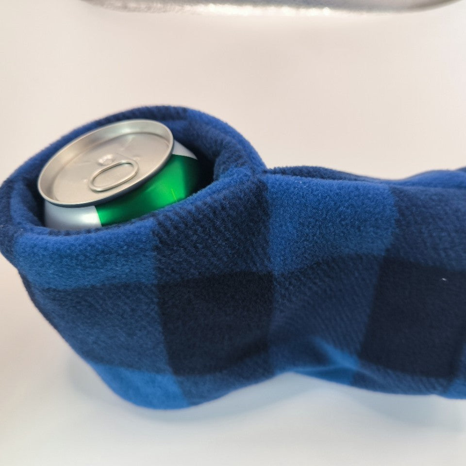 Striped Knitted Beer Bottle Gloves