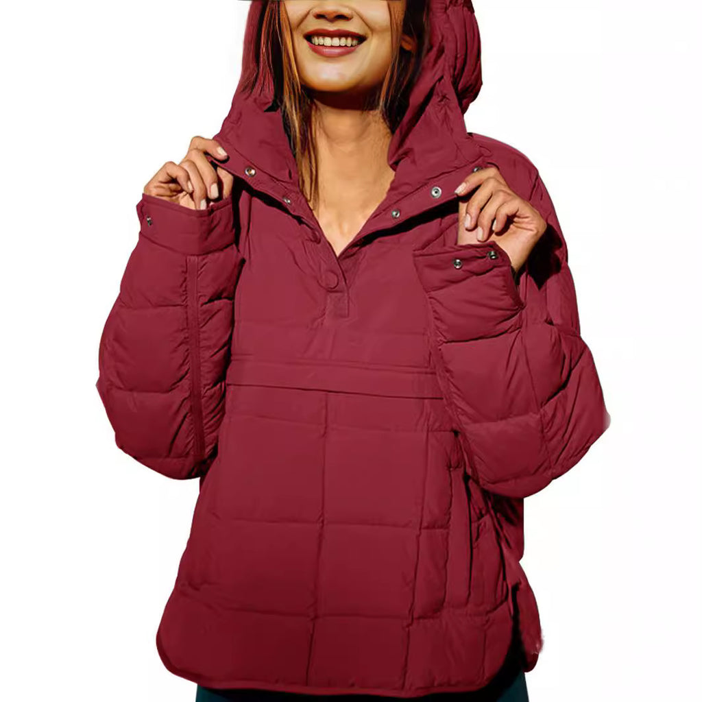 Womens Zipper Hooded Cardigan