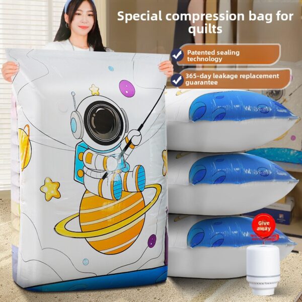 Vacuum compression bag