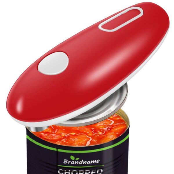 Portable Electric Can Opener with Smooth Edge